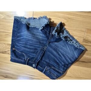 Women’s Abercrombie & Fitch denim cutoff shorts! Sz 26